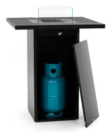 Planika Square Table High Fireplaces