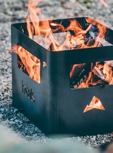 Hofats Beer Box Fire Basket