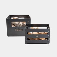 Hofats Beer Box Fire Basket