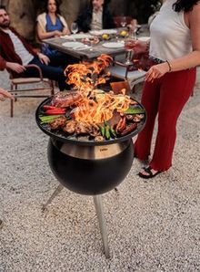 Hofats Moon 55 Plancha Bbq Set Low Fire Basket
