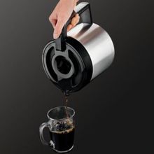 krupsusa 12-Cup Savoy Programmable Black Thermal Coffee Maker ET351050