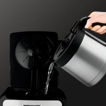 krupsusa 12-Cup Savoy Programmable Black Thermal Coffee Maker ET351050