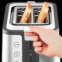 krups 2 Slice Control LINE Stainless Steel Toaster Kh442d50