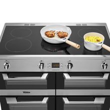 Leisure 100cm Induction Range Cooker with Three Ovens