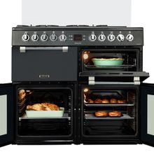 Leisure 100cm Induction Range Cooker with Three Ovens