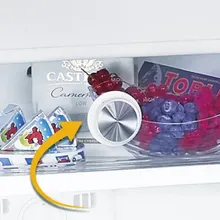 Whirlpool Protton 215l Frost Free Three Door Refrigerator - Radiant Steel