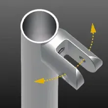 Upsideinnovations Guardrail & Handrail Systems Extruded Rail