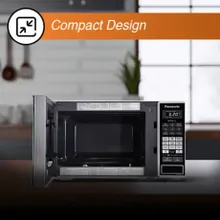 Panasonic 20l Grill Microwave Oven (Nn-gt221wfdg, White, Power Grill)