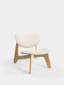 Tom Dixon Slab Natural Wood Lounge Chair