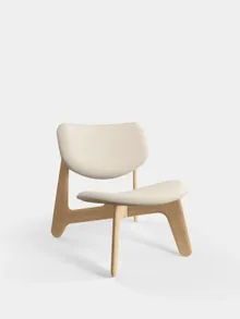 Tom Dixon Slab Natural Wood Lounge Chair