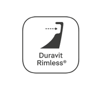 Duravit D-neo Wall-mounted Toilet Rimless