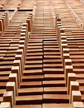 Brick Pattern House