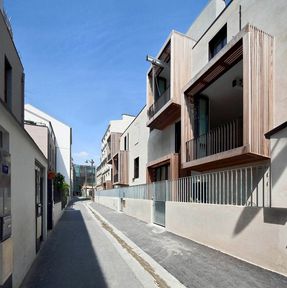 Tetris, social housing and artist studios