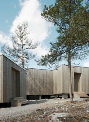 House on A Cliff