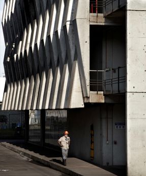 Argos, Building for an Electrical Generator at a Cement Factory