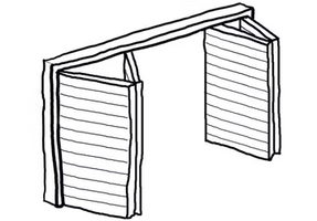 Urban Front Contemporary Garage Doors