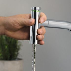 Hansgrohe Metris Select M71 Single lever kitchen Mixer 320