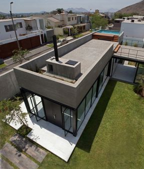 Surrounded House