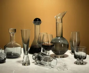 Tomdixon Tank Whiskey Decanter Black