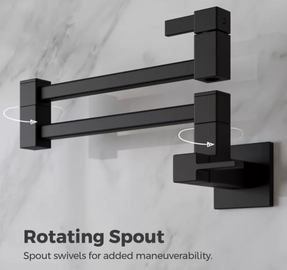 Pfisterfaucets Modern Square Pot Filler
