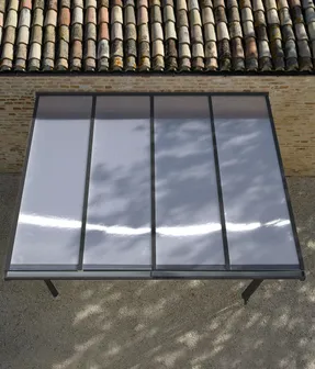 Unopiu Pergola Meridienne In Polycarbonat