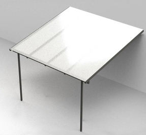 Unopiu Pergola Meridienne In Polycarbonat