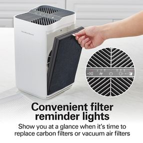 hamiltonbeach Air Purifier with TrueAir® EverLasting™ Reusable Filters