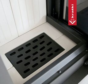 Kratki Wood Burning Steel Stove Kratki Thor View Ø 150 8 kw