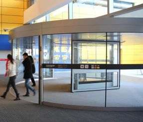Boon Edam Tournex High Capacity Revolving Door
