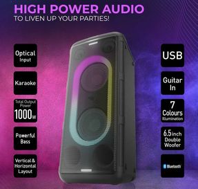 Panasonic SC-TMAX45 1000W Double Woofer Party Speaker