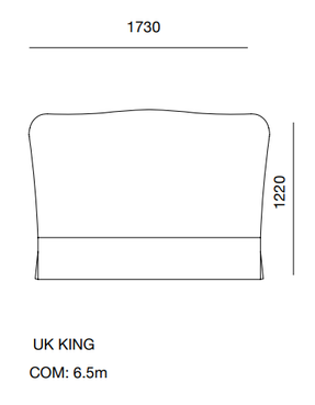 Pinch Moreau Pleated Bed