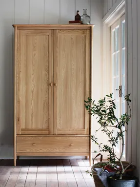 Ercol Teramo Bedroom 2 Door Wardrobe