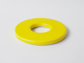 Thelermont Hupton Coaster Round Ceramic Primary