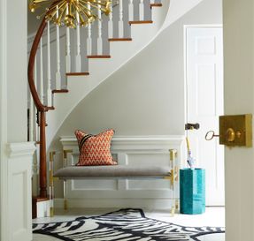 Jonathanadler Zebra Peruvian Flatweave Rug