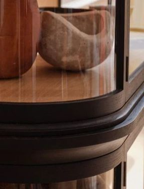 Pinch Mercier Vitrine Timber Cabinet