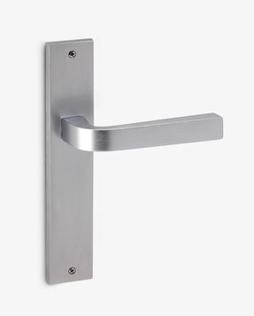 Groel Touch Door Handle Set On Round Rose