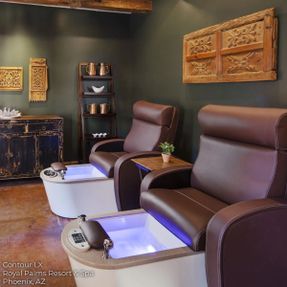 Living Earth Crafts Contour LX II™ Pedicure Chair Massaging