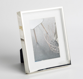 Flamant Boxs Picture Frame Silver-plated And Lacquered