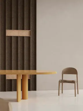 Greenmood Parenthese Acoustic Cork Wall