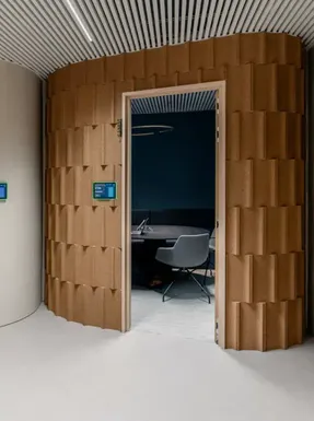Greenmood Parenthese Acoustic Cork Wall