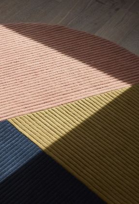 Northern Row rug circular trio