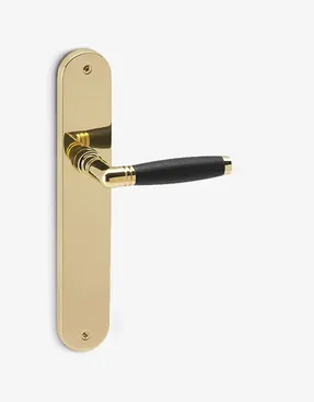 Groel Chérie Lever Handle Set On An Oval Backplate