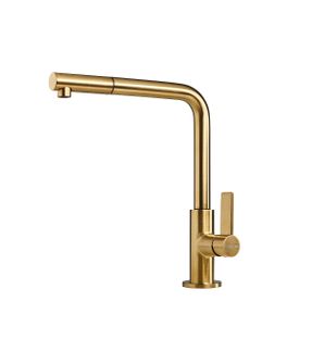 Fosterspa Vela Plus Gold Satin Mixer Taps