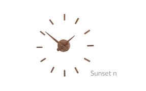 Nomon Sunset Wall Clock