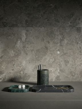 Salvatori Official Gris du marais® honed floors and walls