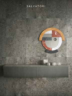 Salvatori Official Gris du marais® honed floors and walls