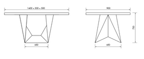 Alma-Design Clint Table
