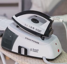 Russellhobbs Steam Power Black Steam Generator Iron