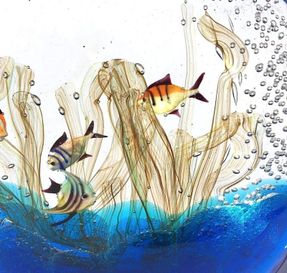 Yourmurano Canocia Rounded-shaped Tropical Aquarium