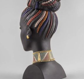 Lladro African Colors Sculpture
